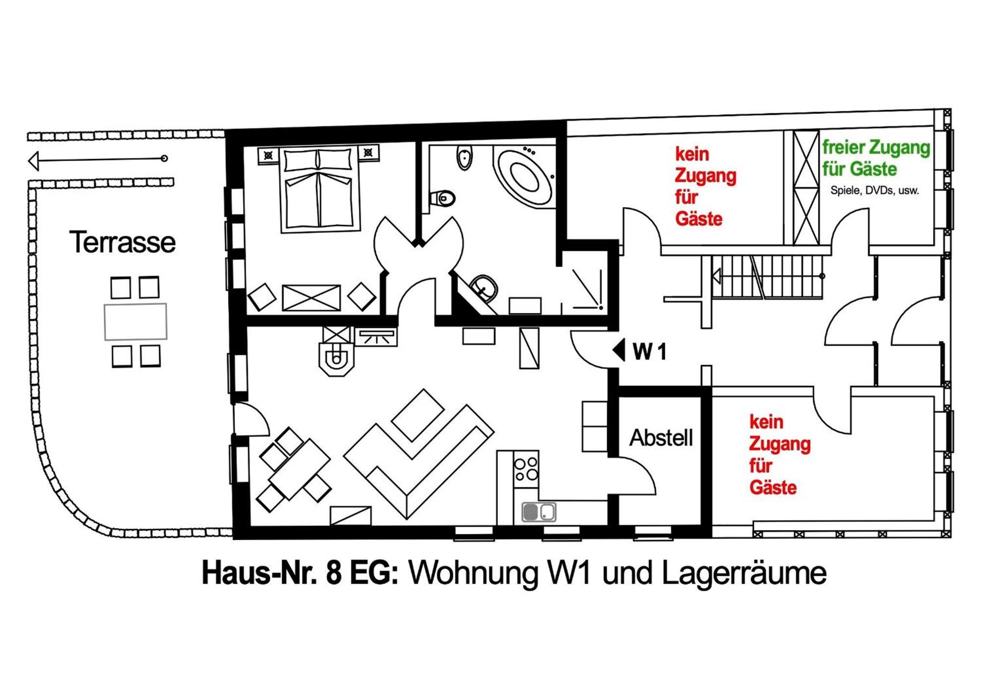 Wetekams Ferienwohnung 1 Diemelstadt 外观 照片
